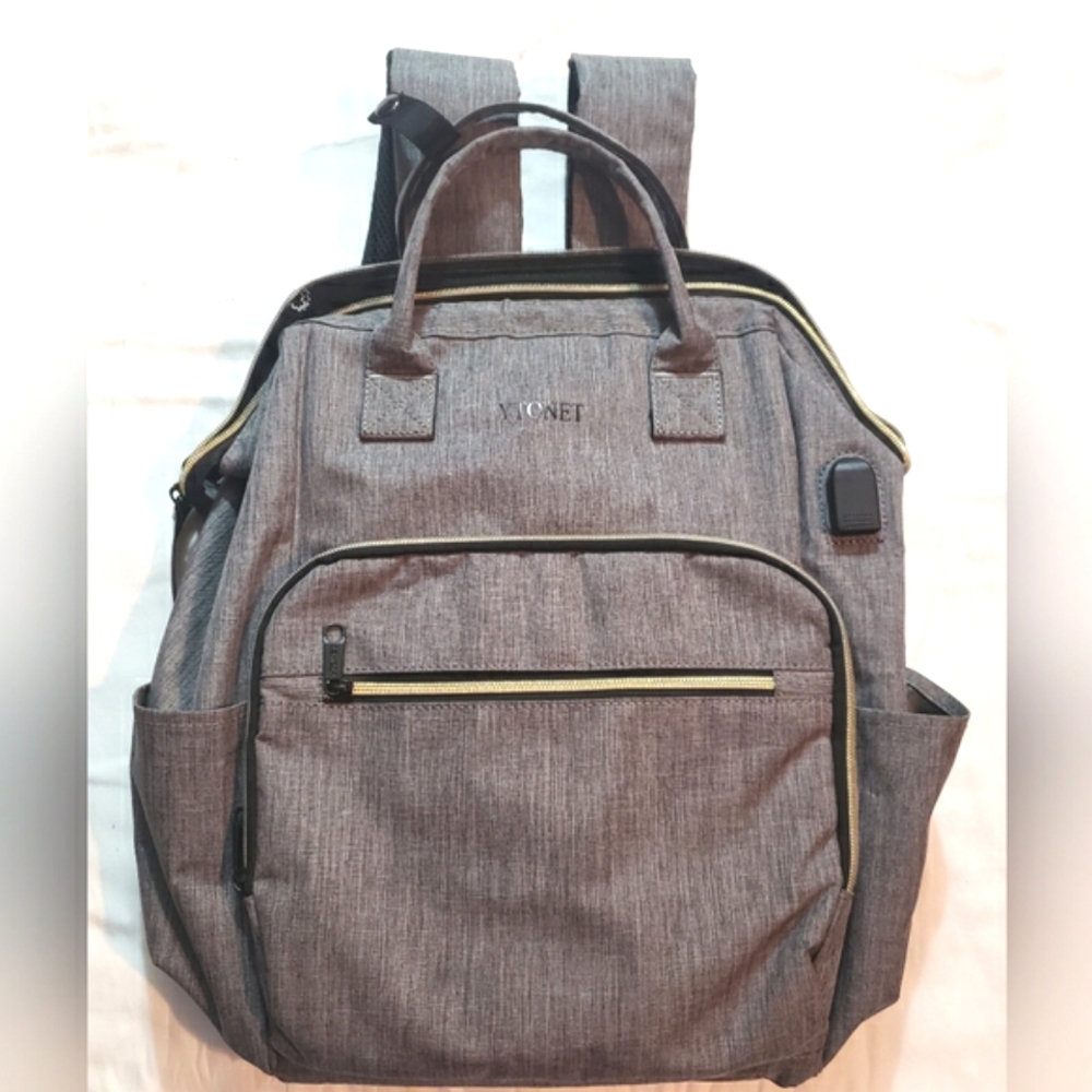 Ytonet Durable Polyester Fabric Heavy Duty Travel Laptop Backpack Large Capacity